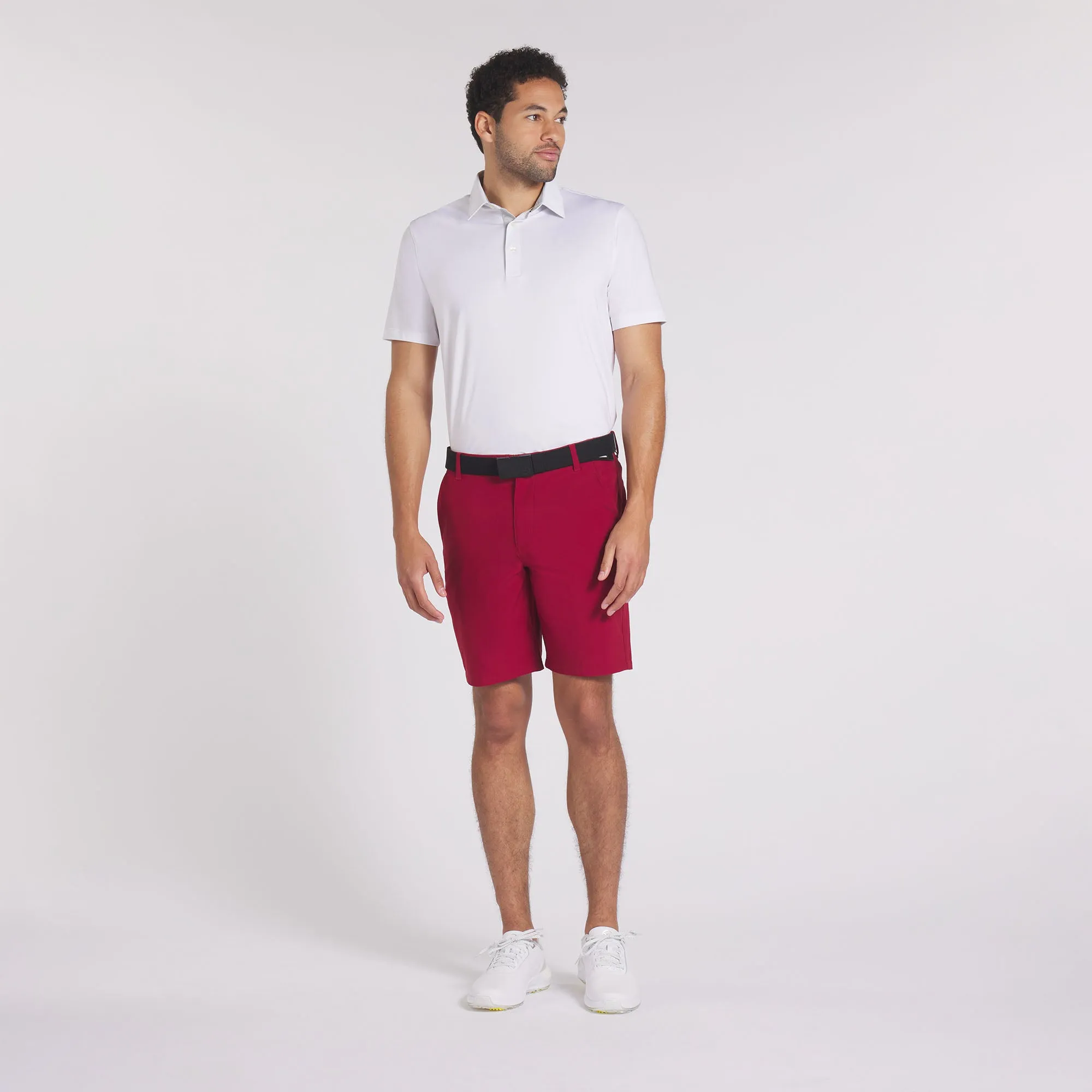 101 Solid 9" Golf Shorts | Intense Red