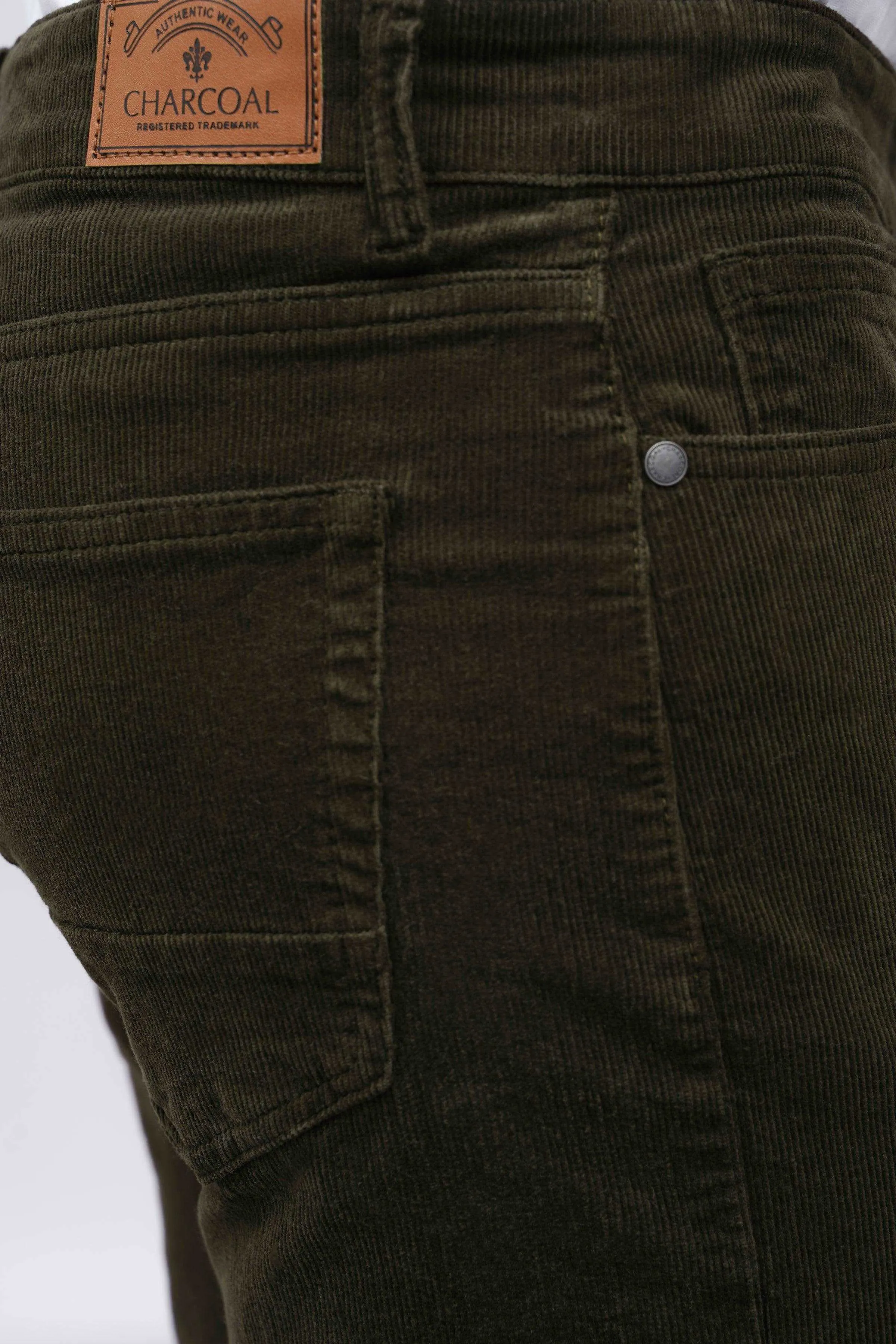 5 POCKET CORDUROY PANT OLIVE