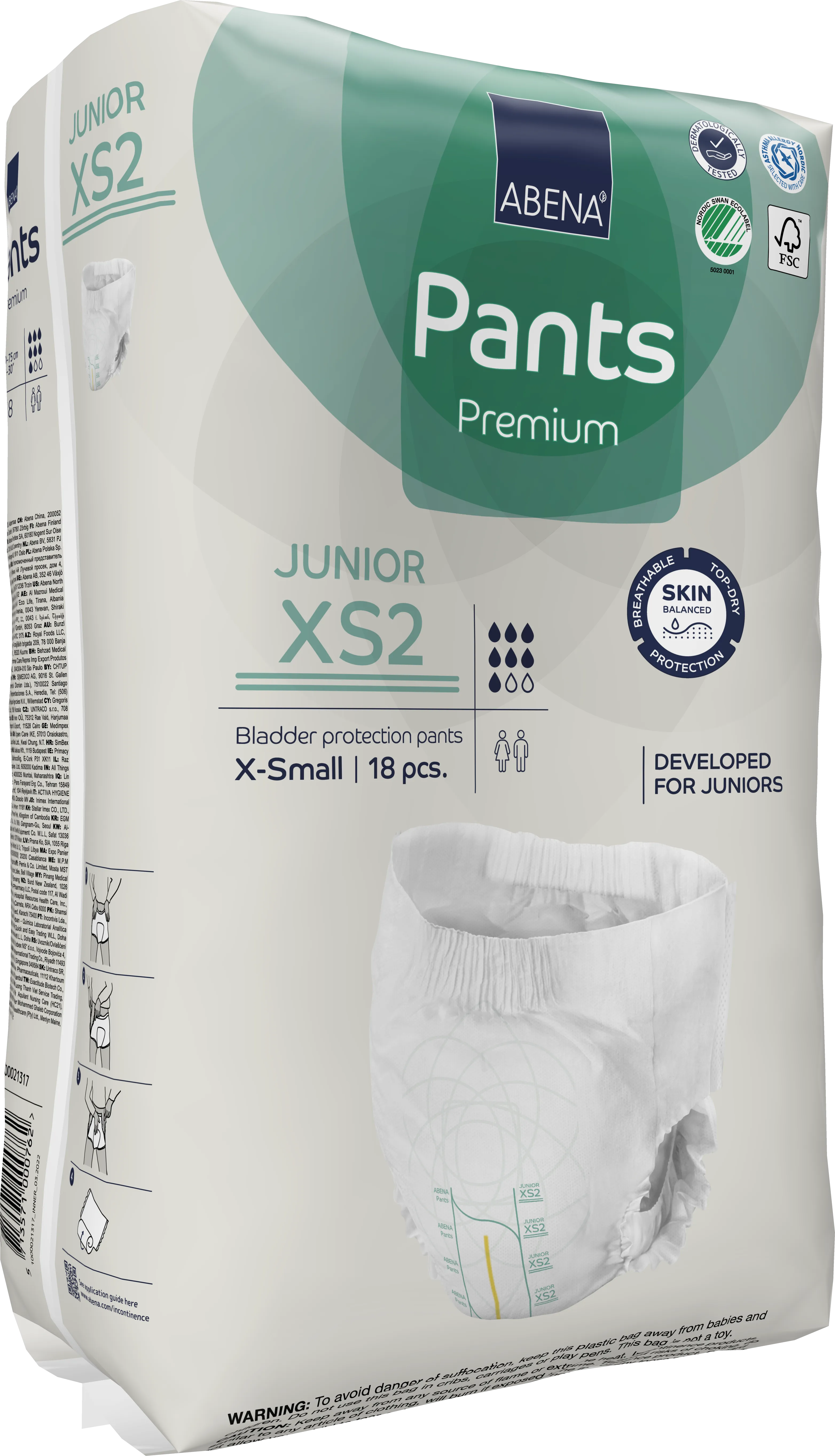 Abena Premium Pants Junior Incontinence Brief