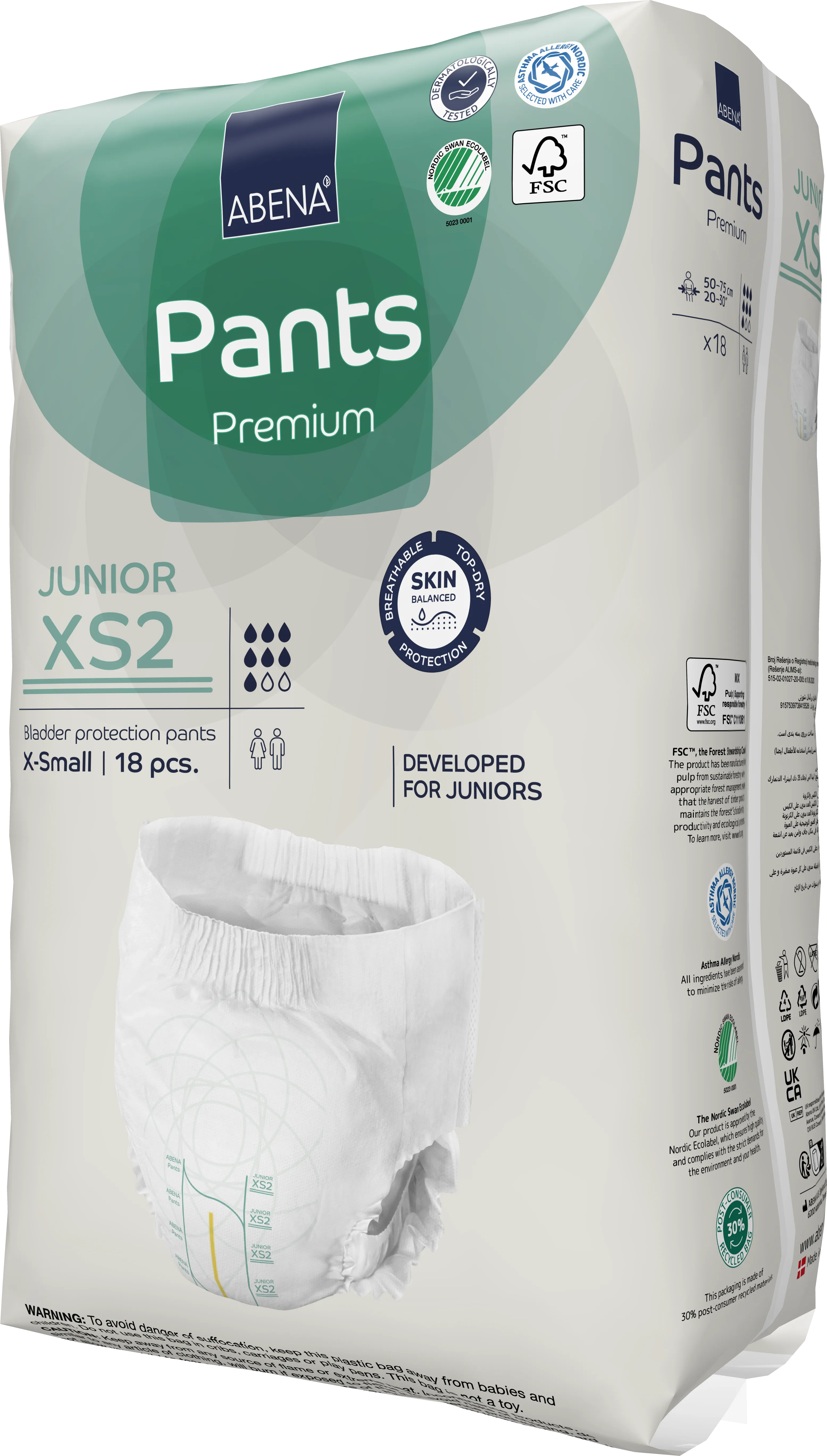 Abena Premium Pants Junior Incontinence Brief