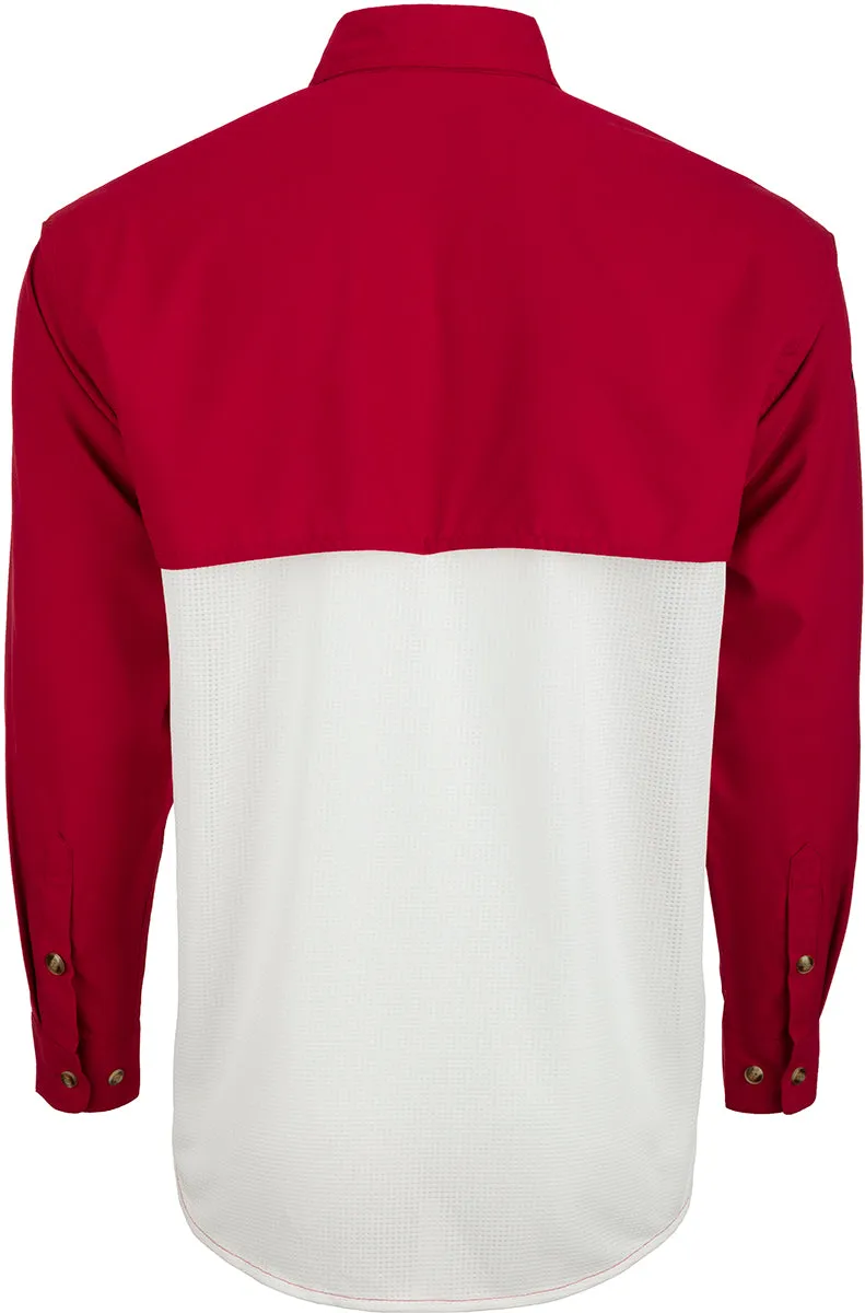 Alabama L/S Mesh Back Flyweight Shirt