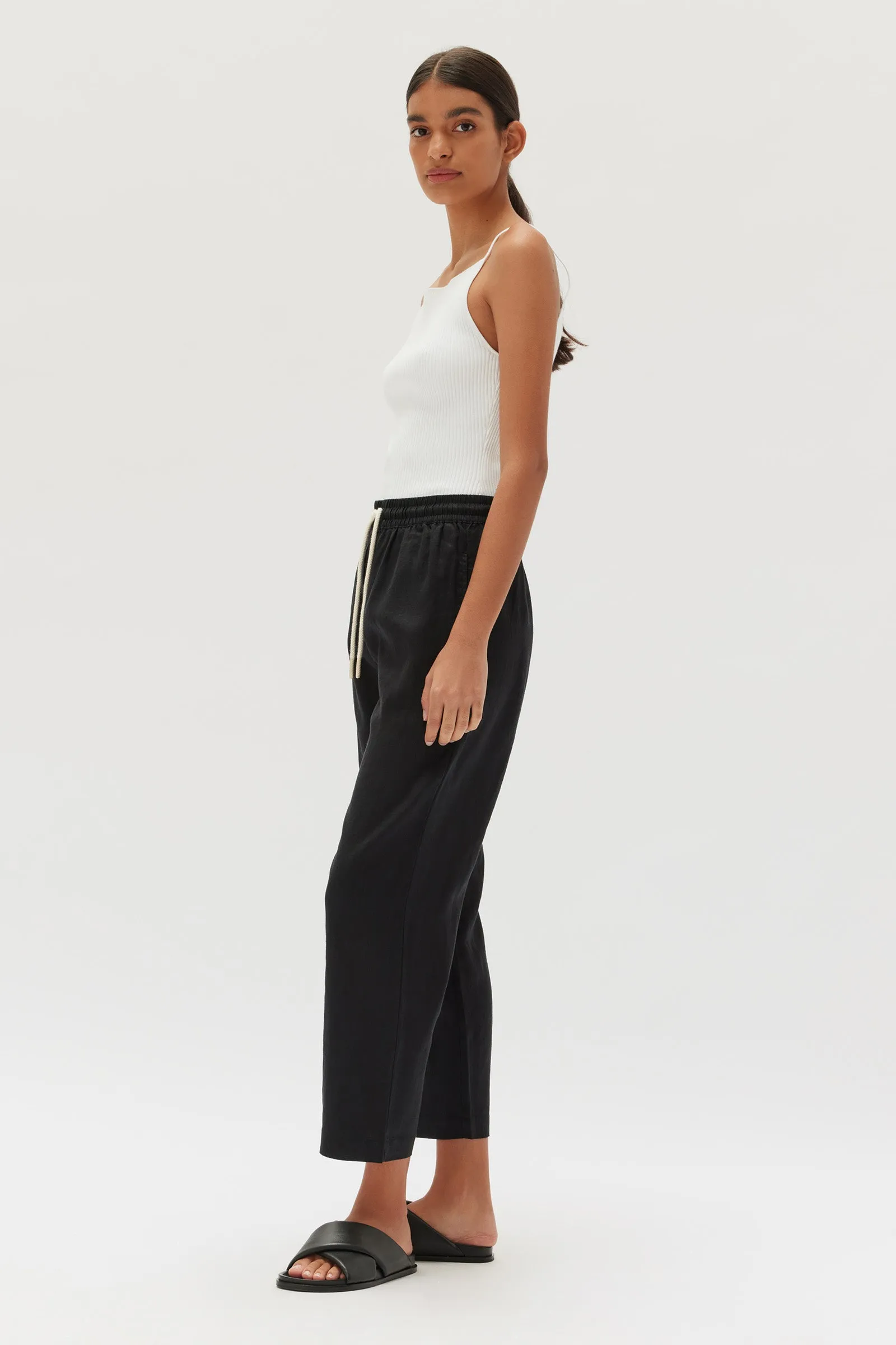 Ami Linen Pant