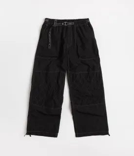 and wander Cordura Rip Mix Pants - Black