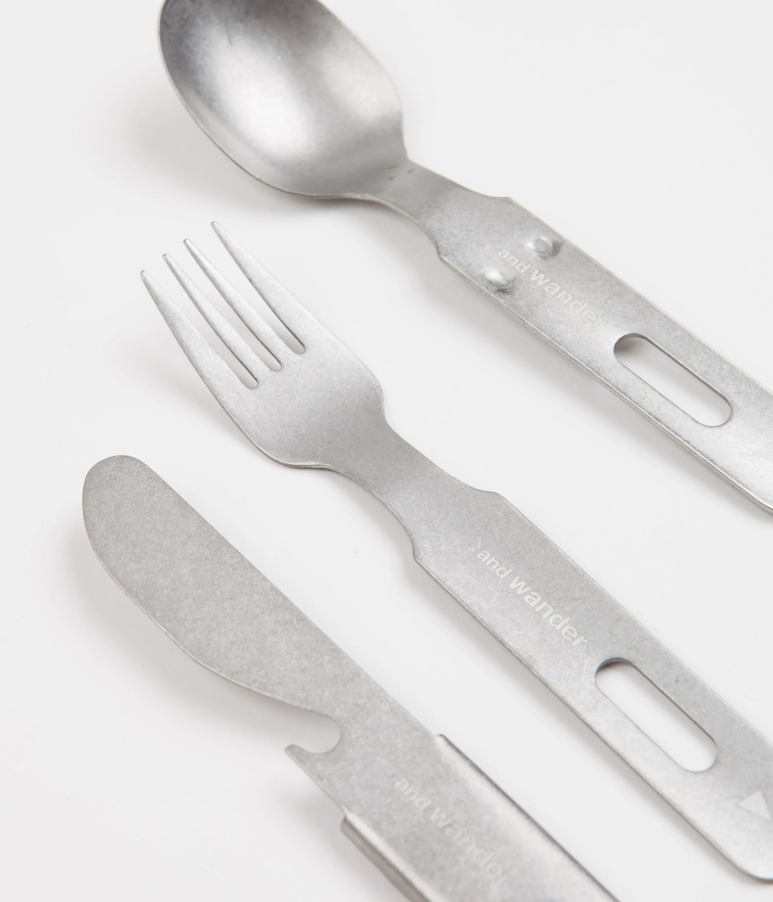 and wander Cutlery Set - Silver