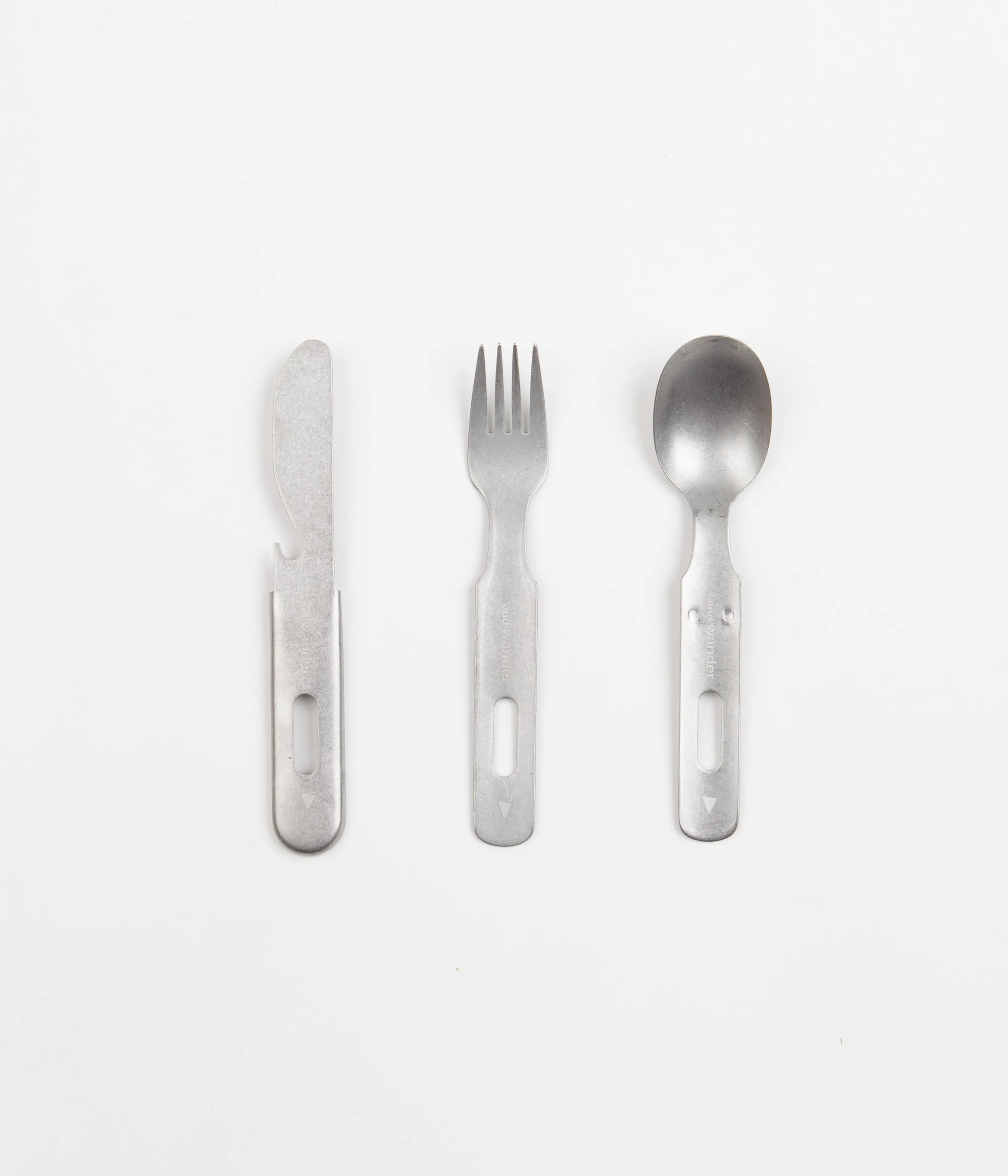 and wander Cutlery Set - Silver