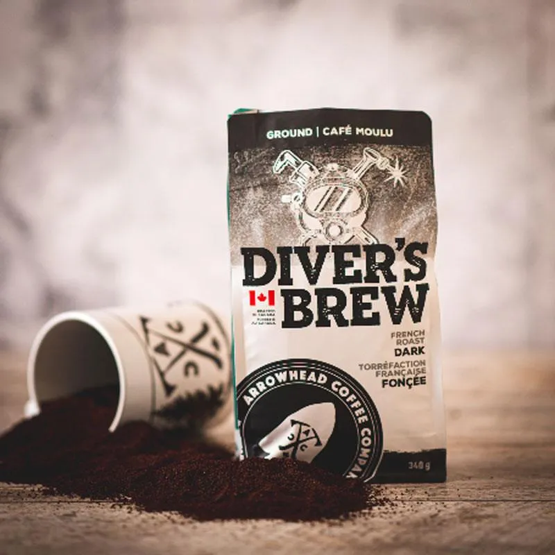 Arrowhead Coffee Divers Brew Dark Roast - Ground