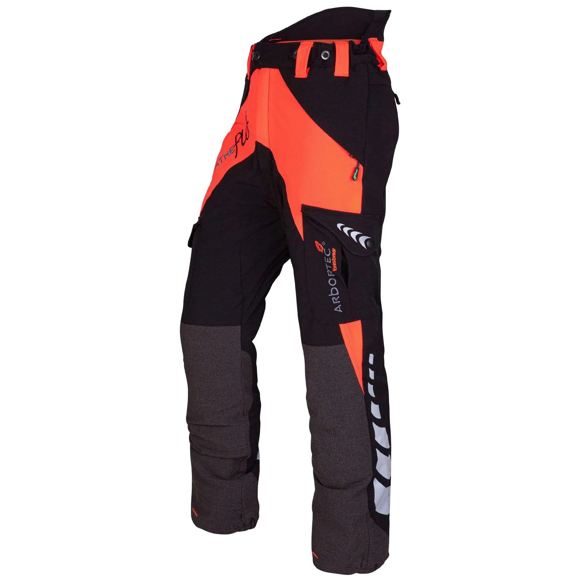 AT4010 Breatheflex Chainsaw Pants Design A Class 1 - Orange