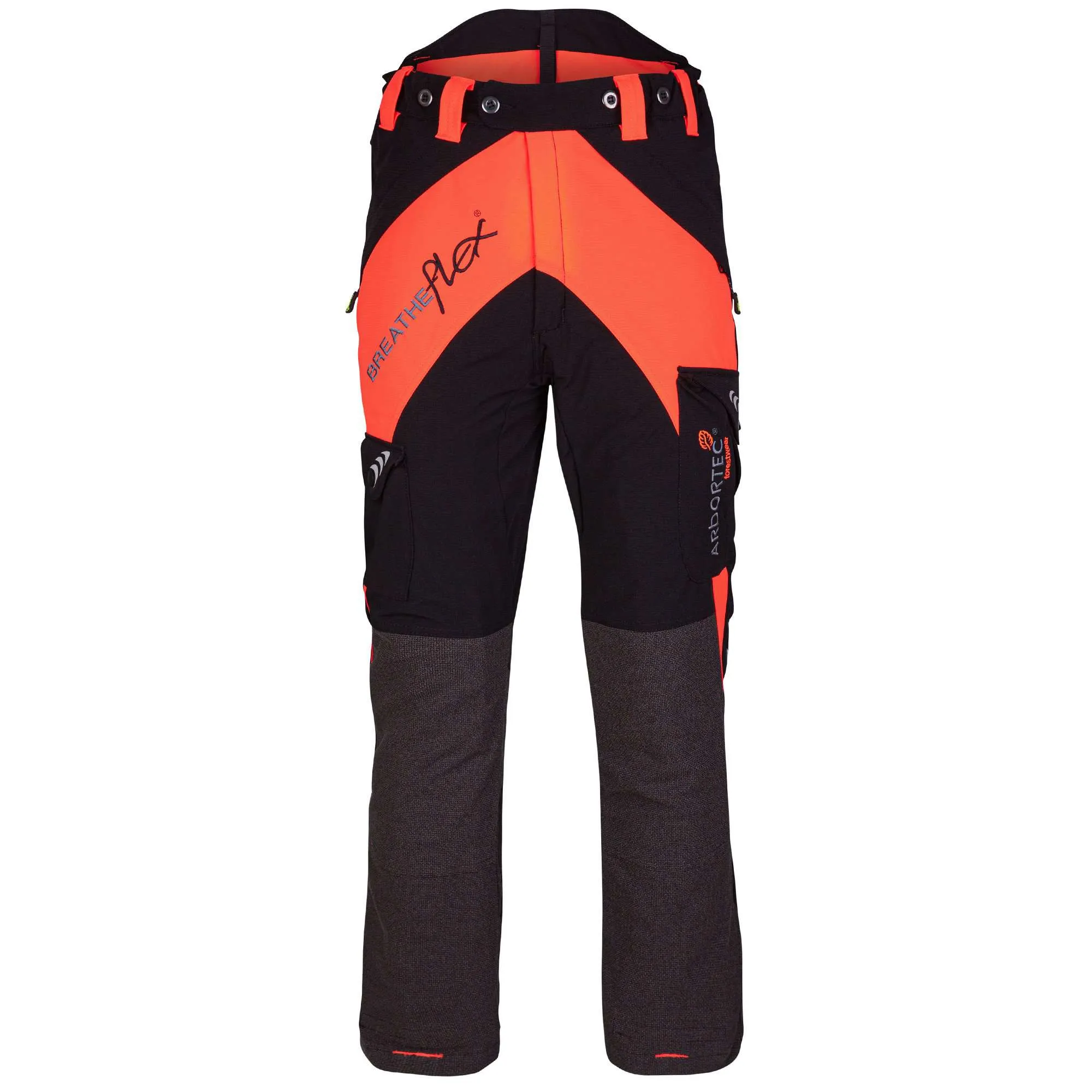 AT4010 Breatheflex Chainsaw Pants Design A Class 1 - Orange