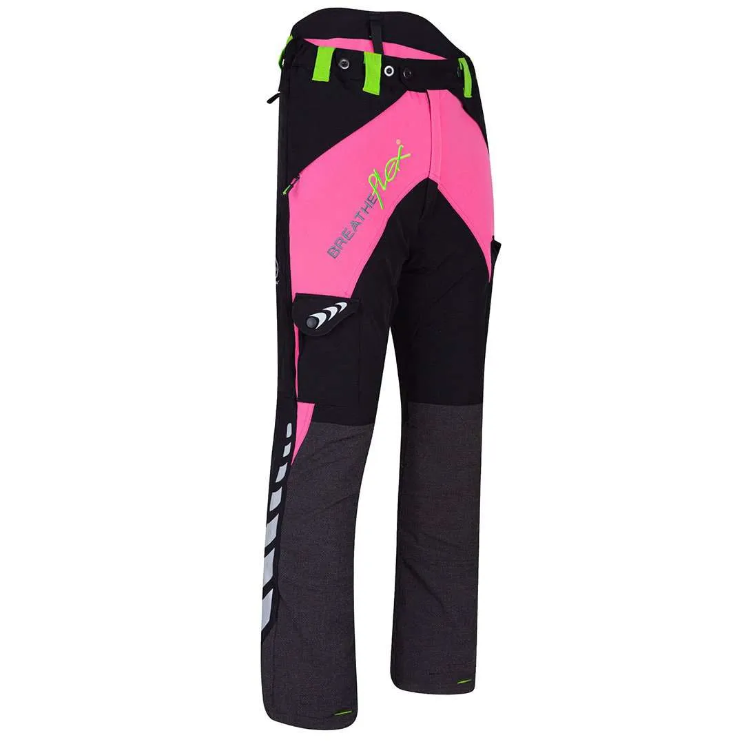 AT4010 Breatheflex Chainsaw Pants Design A Class 1 - Pink