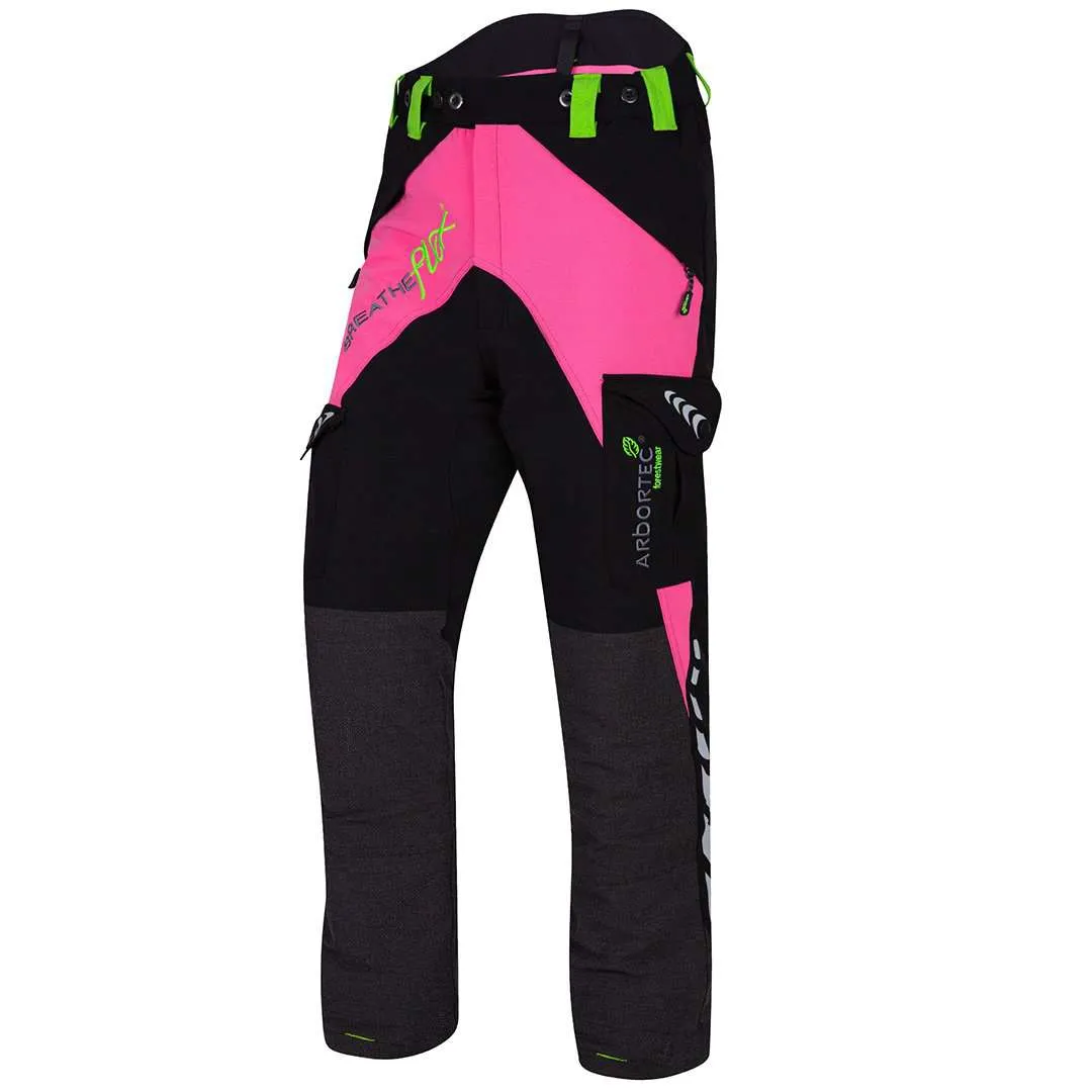 AT4010 Breatheflex Chainsaw Pants Design A Class 1 - Pink