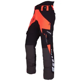 AT4050 Breatheflex Chainsaw Pants Design C Class 1 - Orange