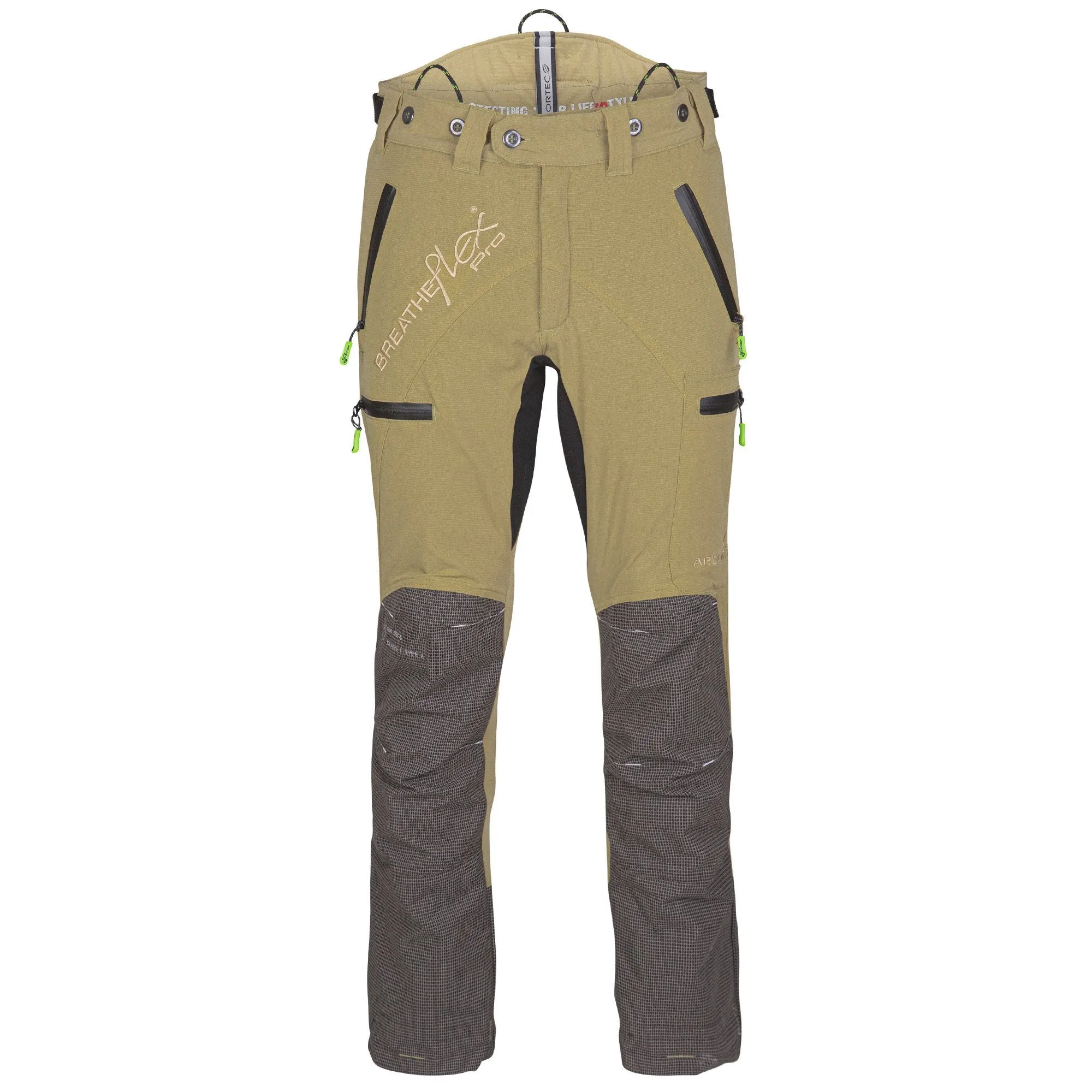 AT4060 Breatheflex Pro Chainsaw Pants Design A Class 1 - Beige