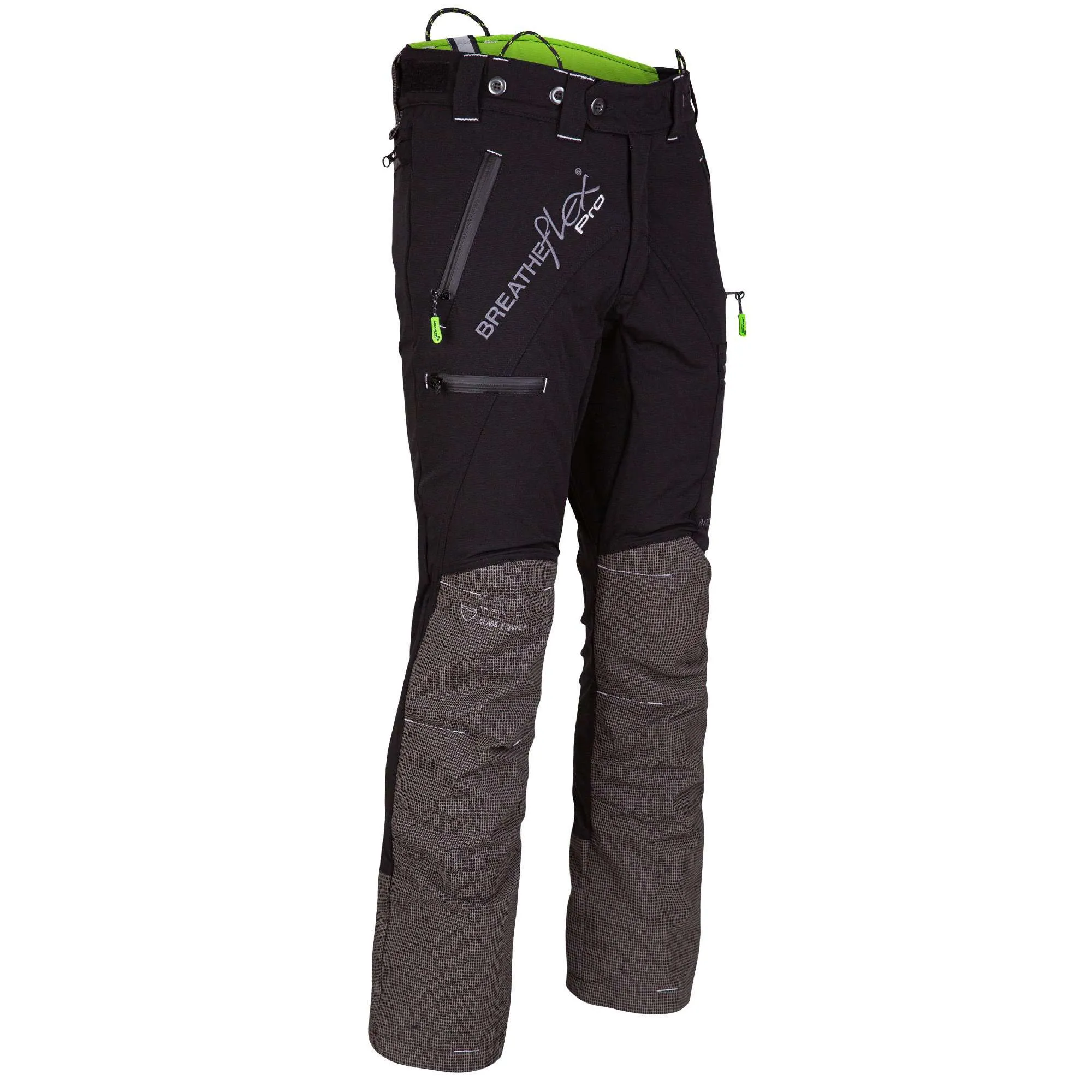 AT4060 Breatheflex Pro Chainsaw Pants Design A Class 1 - Black