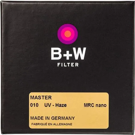 B W 43mm #010 MASTER UV-Haze MRC Nano Filter