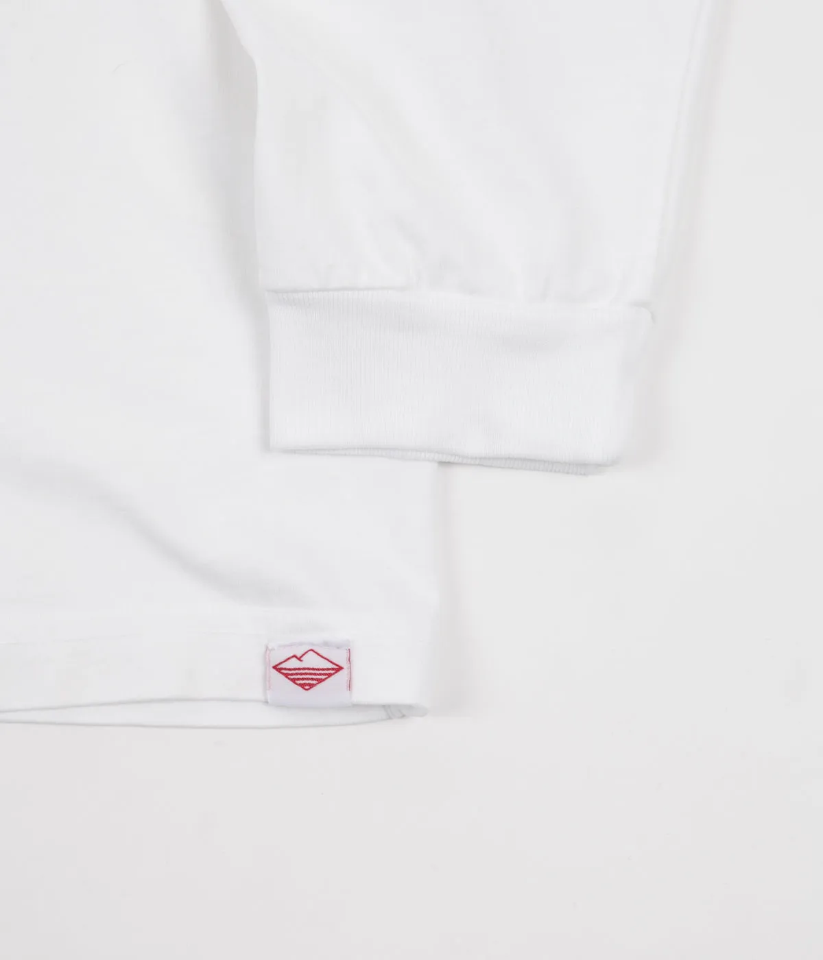 Battenwear Team Long Sleeve Pocket T-Shirt - White