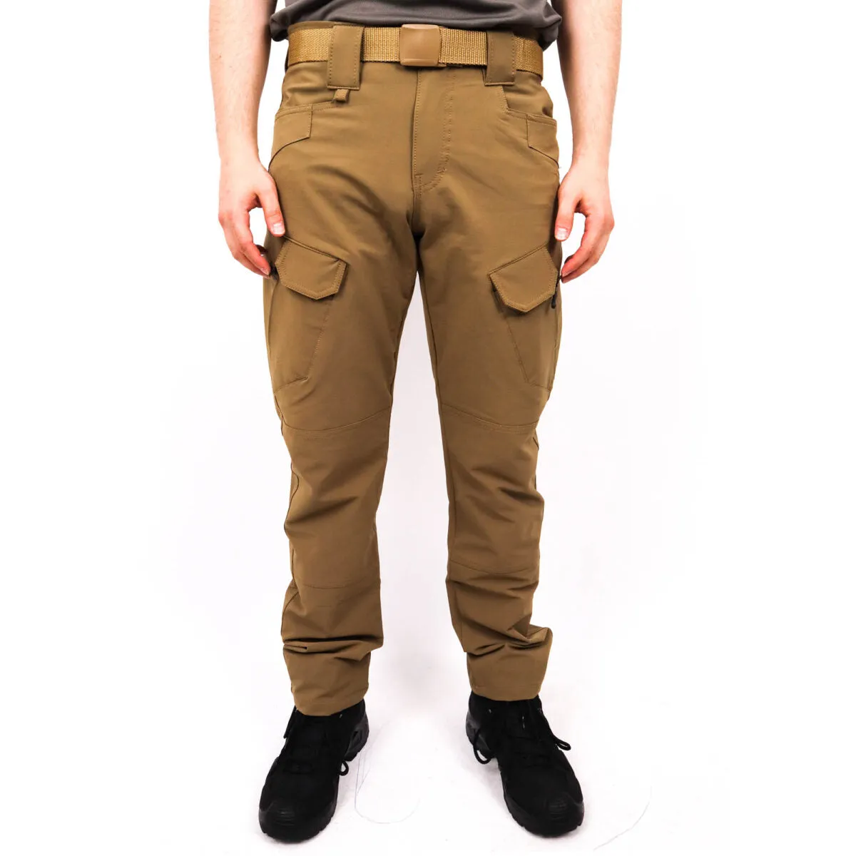 Beige Water Repellent Trekking Outdoor Tactical Pants