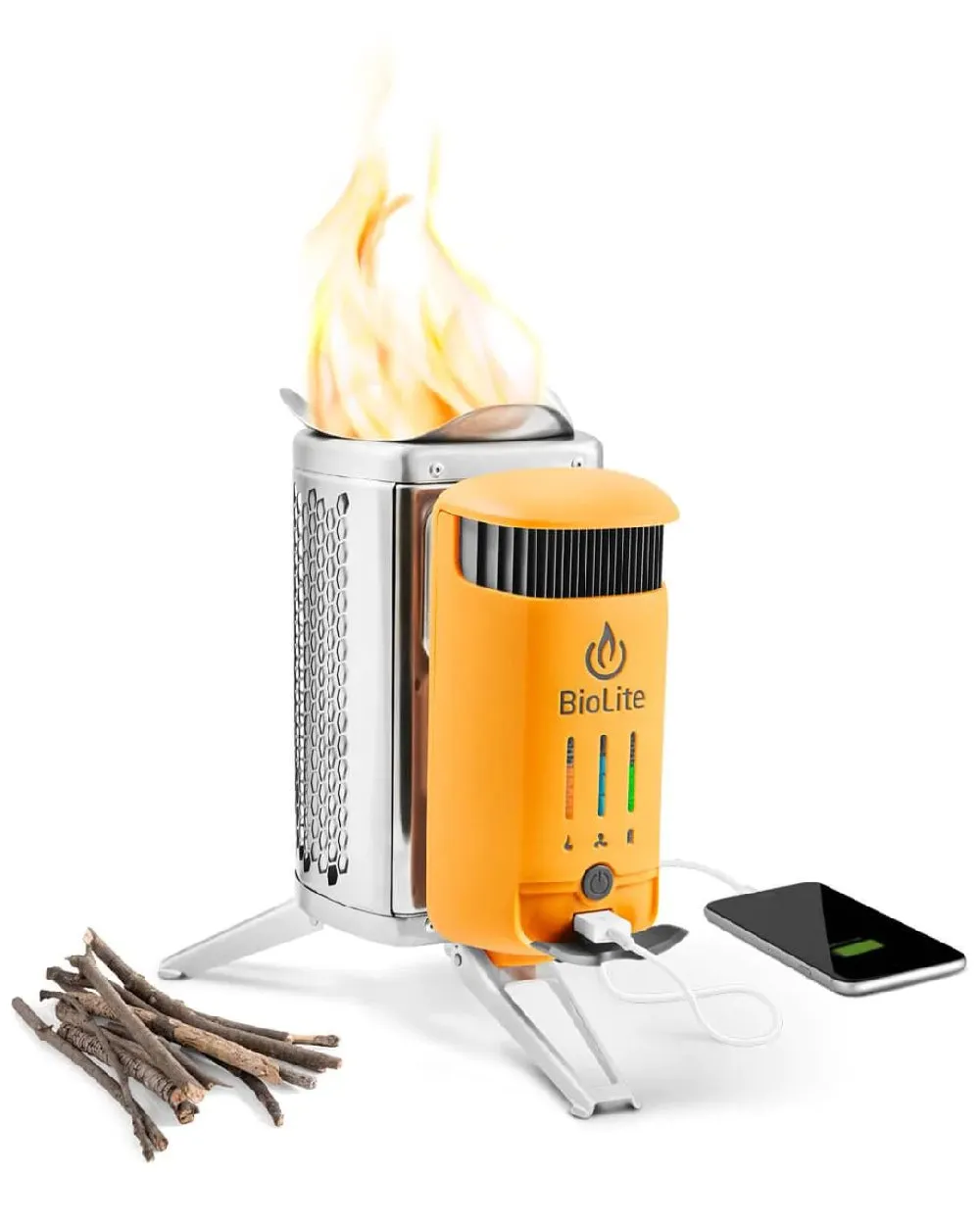 BioLite CampStove 2  Electricity Generating Wood Camp Stove