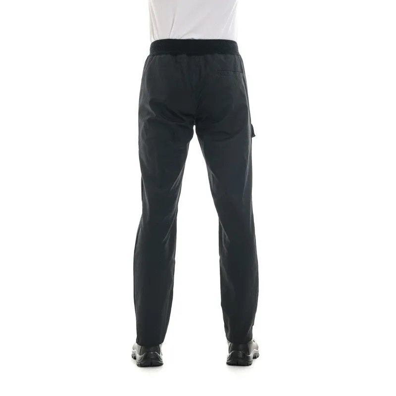 Black Comfort Kitchen Trousers - MANELLI