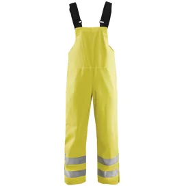 Blaklader Men's Hi-Vis Rain Bib Overalls