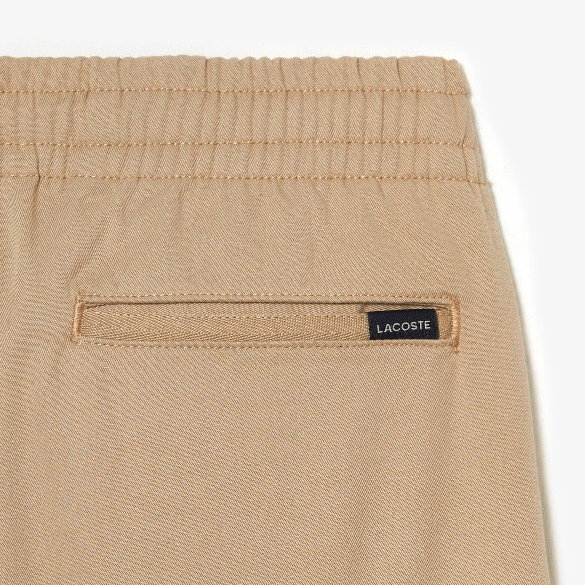 Boys' Lacoste Stretch Cotton Gabardine Chinos