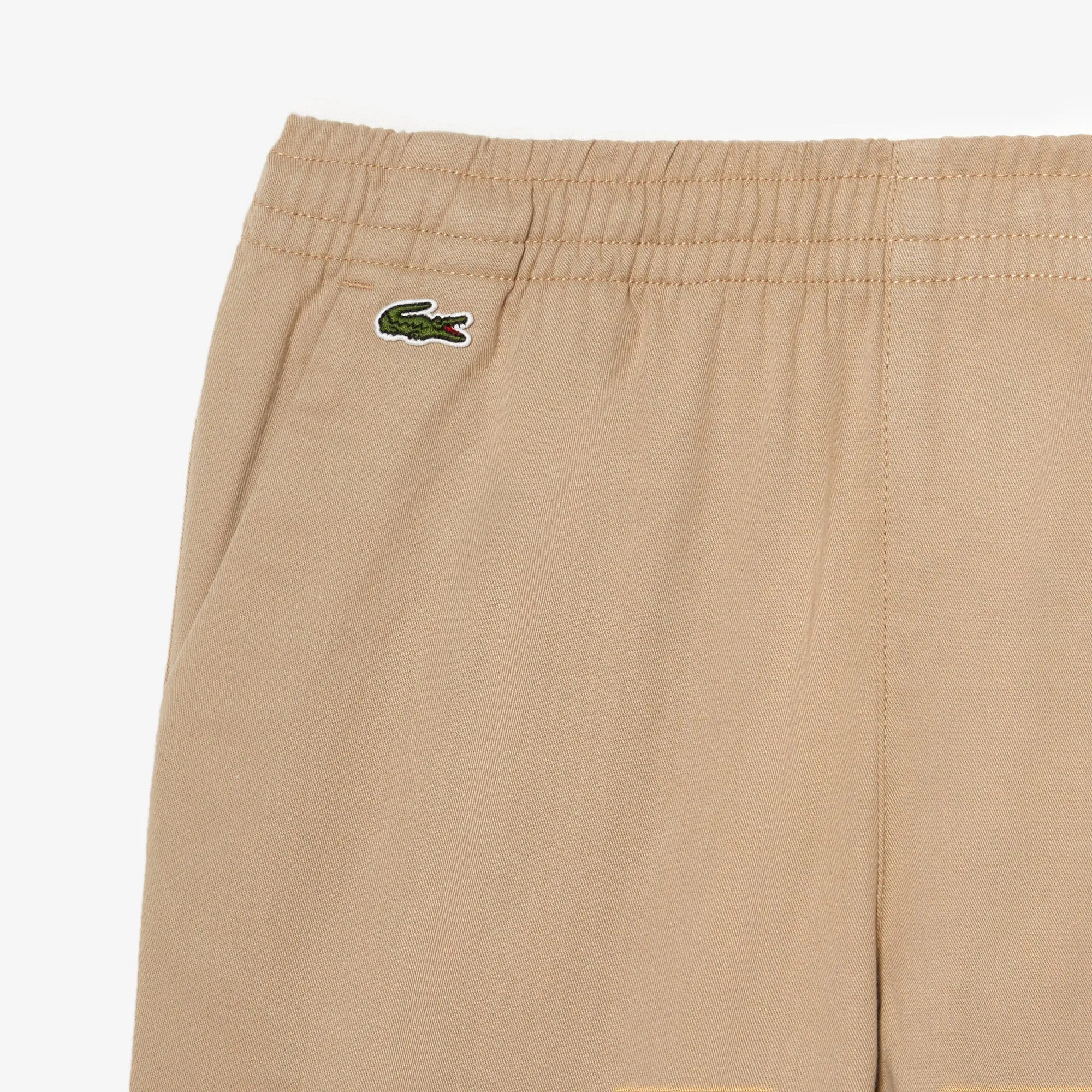 Boys' Lacoste Stretch Cotton Gabardine Chinos