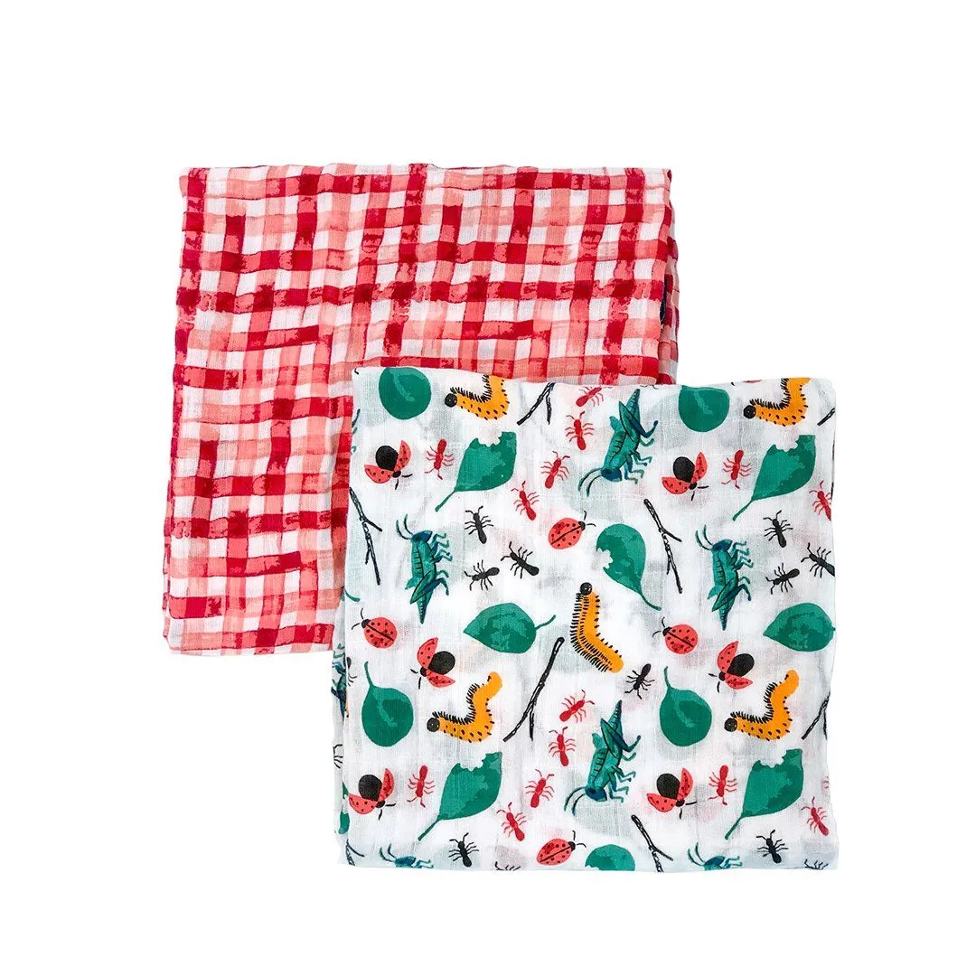 Bugs   Picnic Swaddle Set