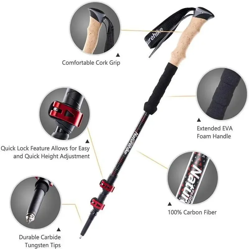 Carbon Fiber Trekking Poles