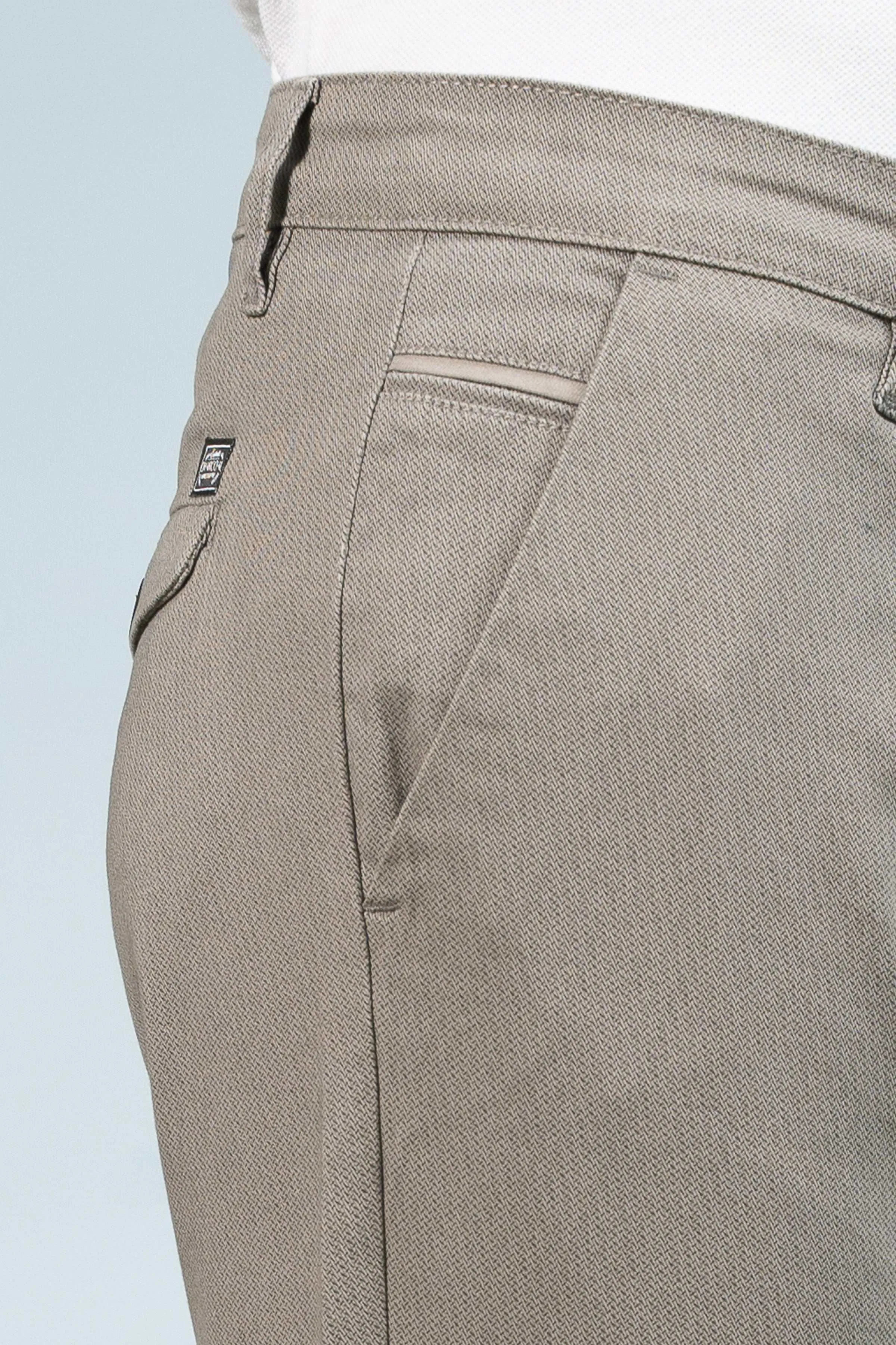 CASUAL PANT CROSS POCKET GREY