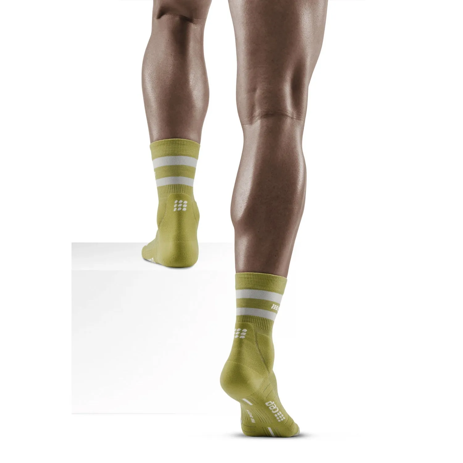 CEP Men's Hiking 80s Mid Cut Compression Socks