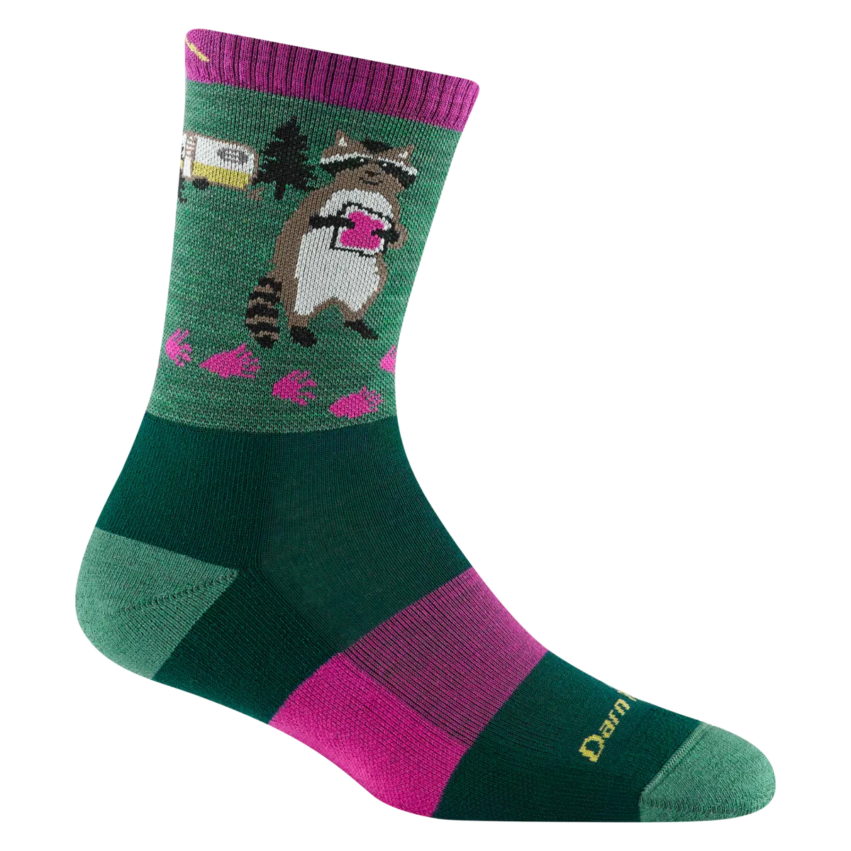 Critter Club Micro Crew Lightweight Hiking Sock