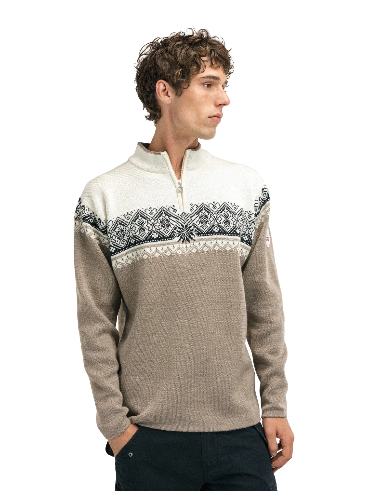 Dale of Norway - Moritz Men's Sweater - Mountainstone Sand