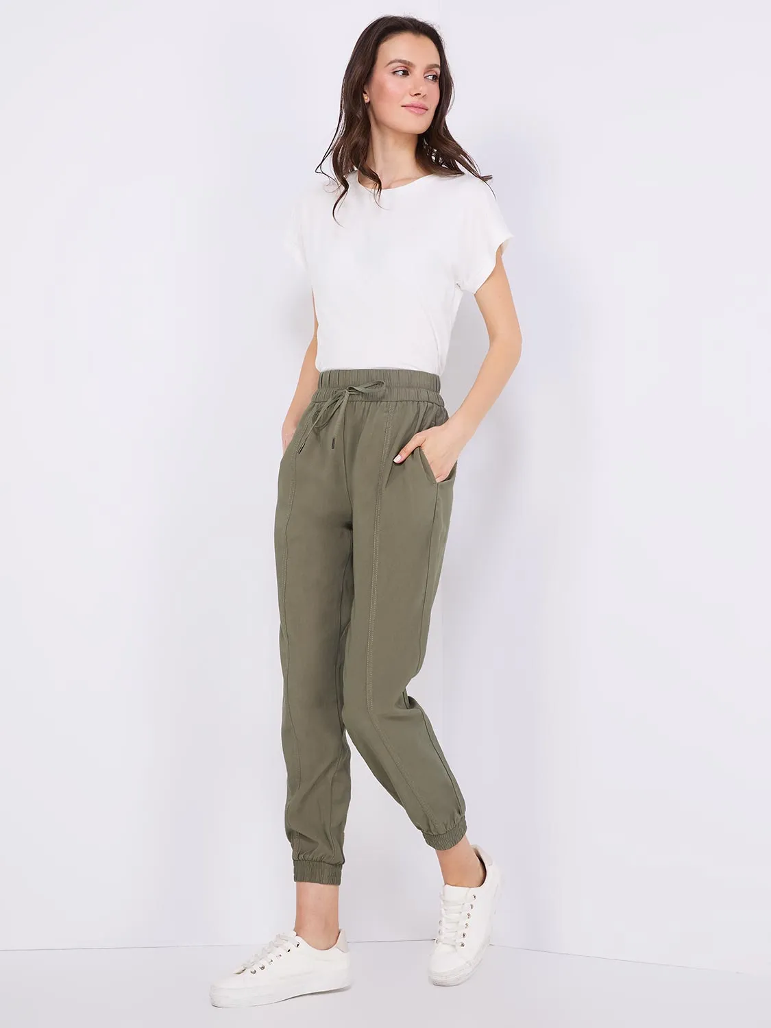 Drawstring Jogger Pants