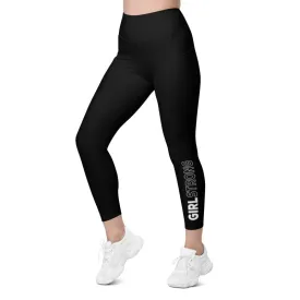 ELEVATED ESSENTIALS, THE PERFECT SIDE POCKET LEGGING BLACK GIRLSTRONG