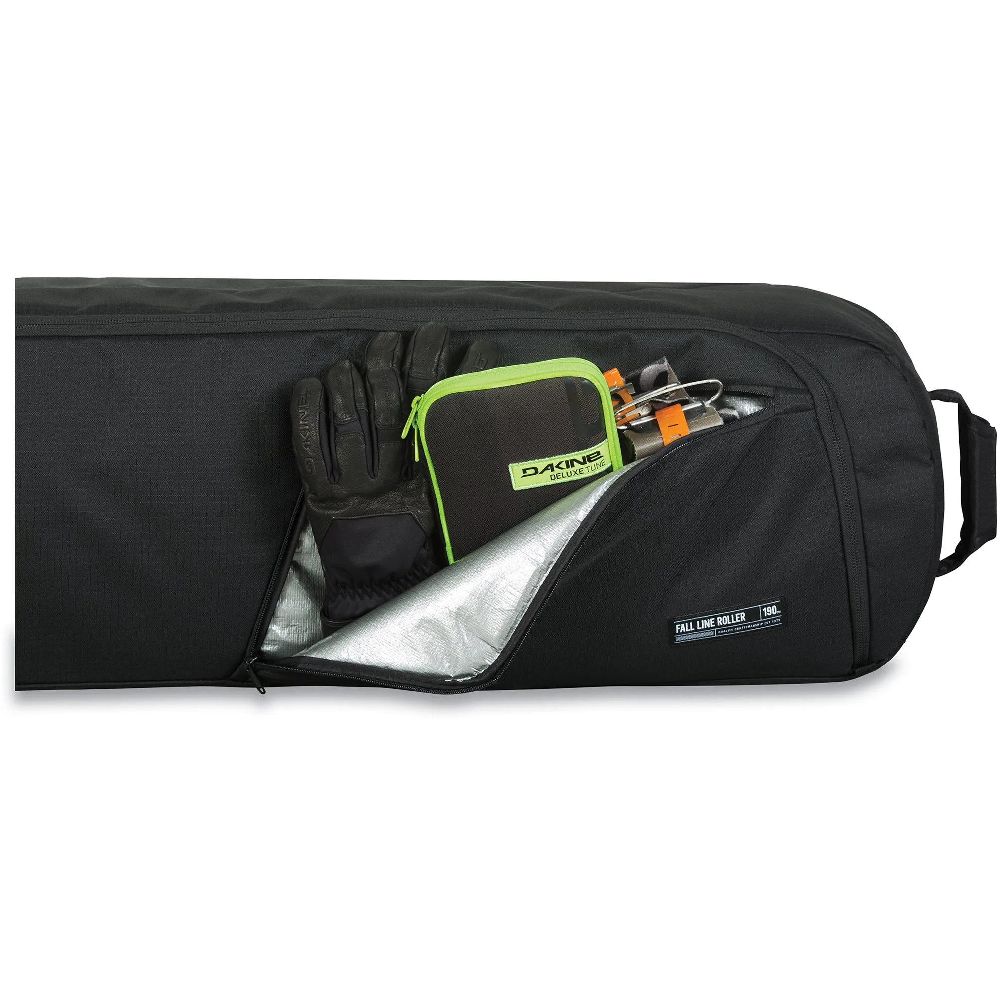 Fall Line Ski Roller Bag - Black