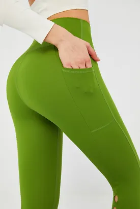 FlexEase™ Middle Waist Legging with Pockets