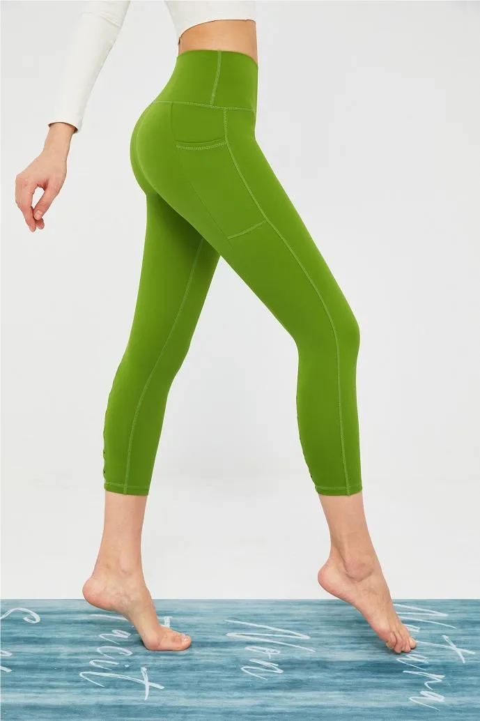 FlexEase™ Middle Waist Legging with Pockets