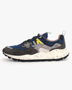 Flower Mountain Yamano 3 Suede & Nylon - Grey / Navy