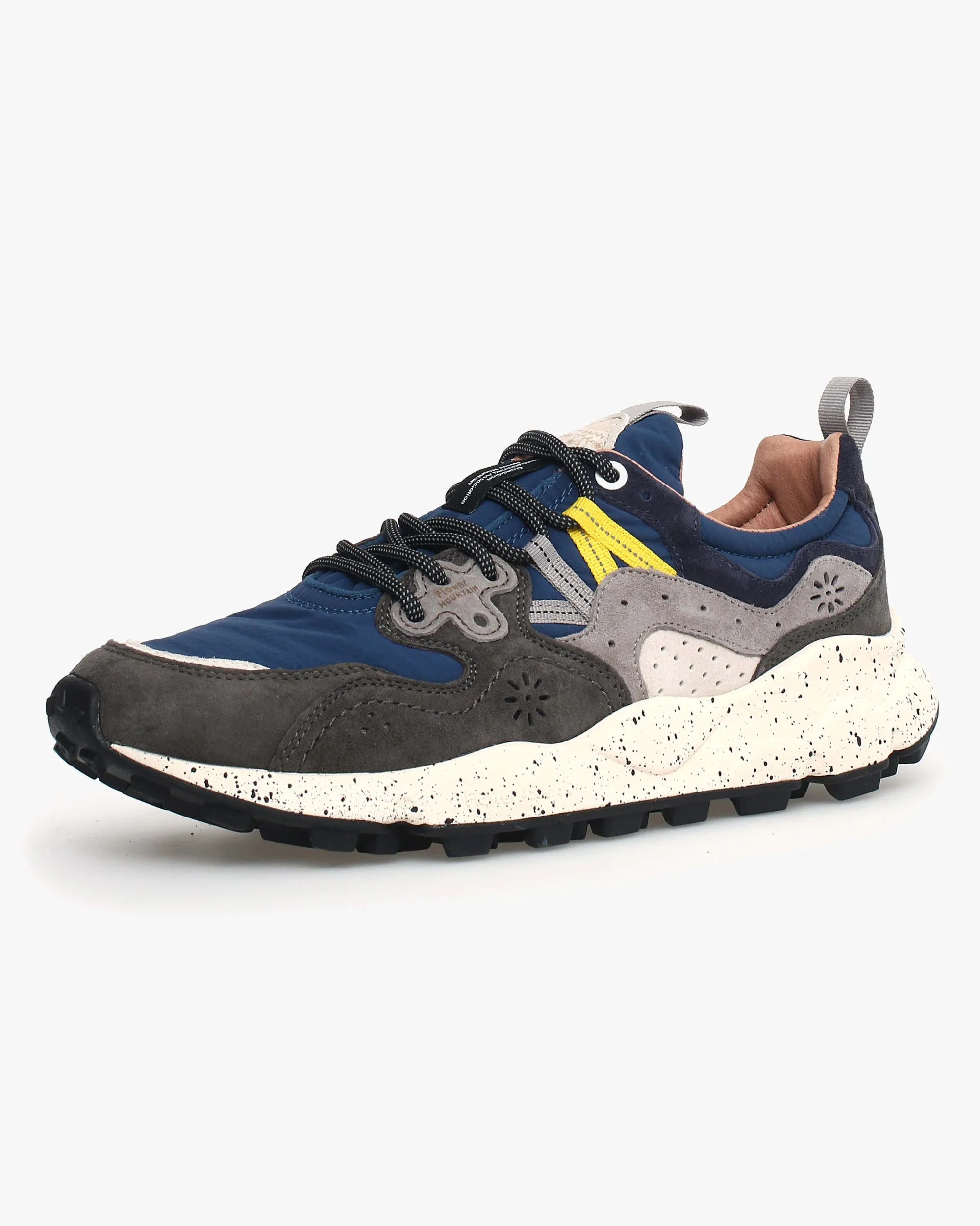 Flower Mountain Yamano 3 Suede & Nylon - Grey / Navy