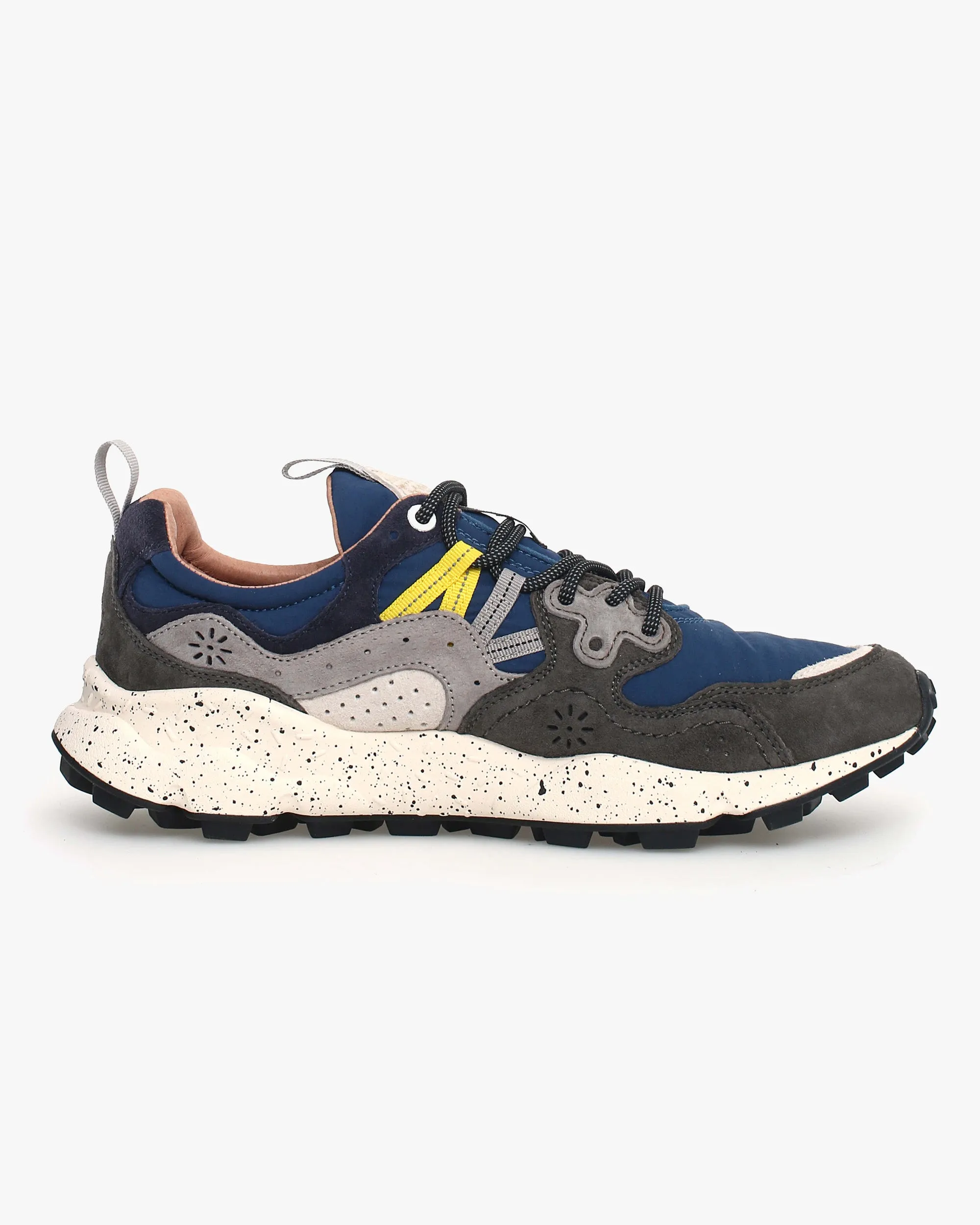 Flower Mountain Yamano 3 Suede & Nylon - Grey / Navy