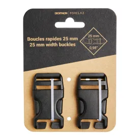 Forclaz 25 mm Quick-Release Backpack Buckles 2-Pack