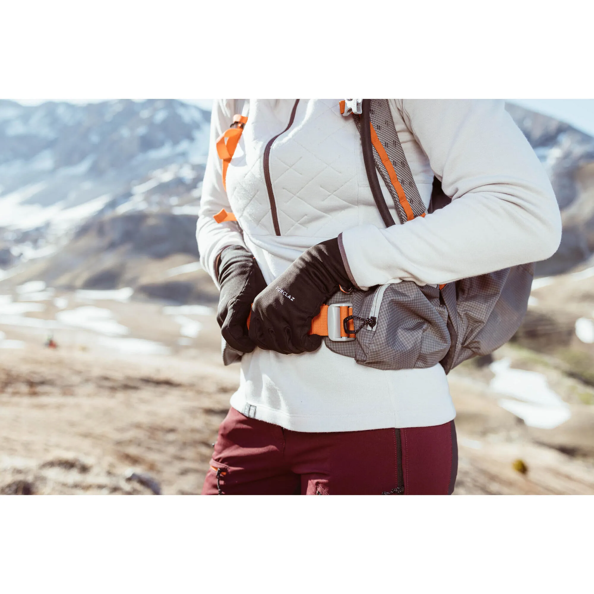 Forclaz Trek 500 Stretch Backpacking Gloves