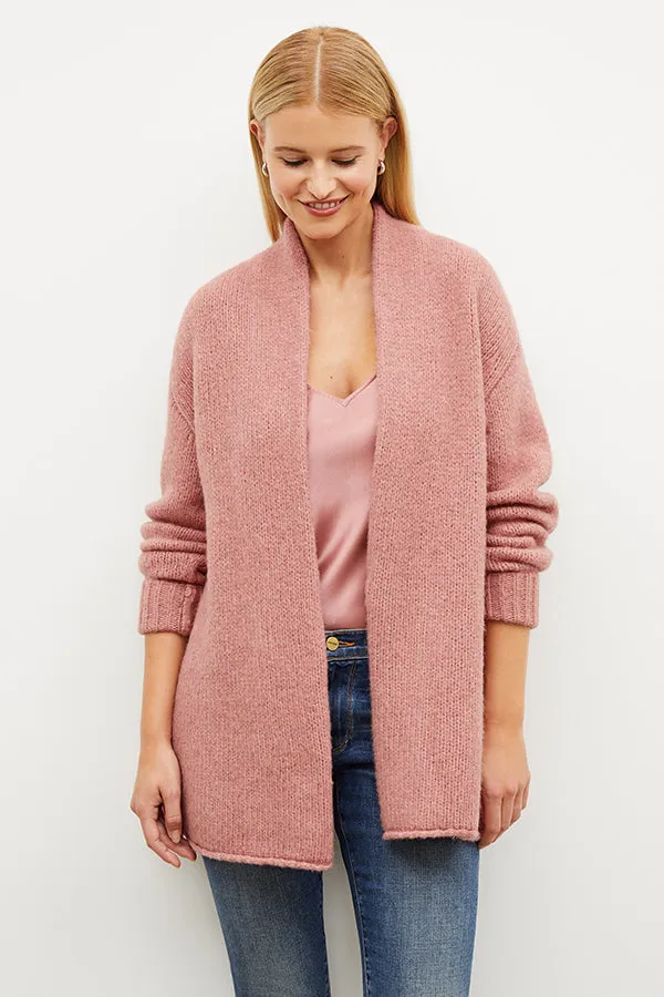 Frederick Cardigan - Fine Alpaca :: Himalayan Salt