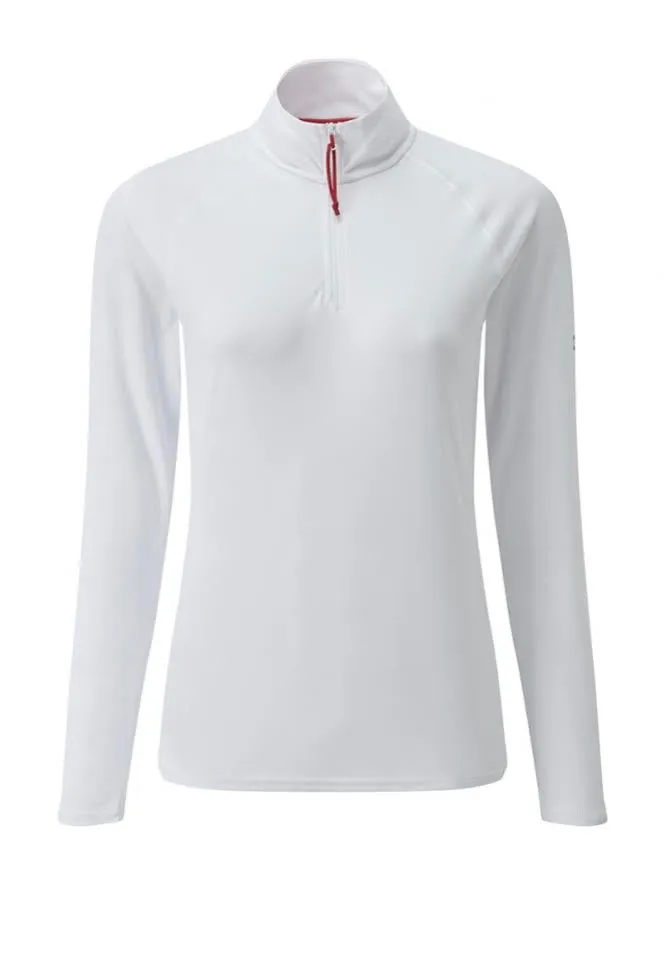 Gill Women's UV Tec Long Sleeve Zip Tee