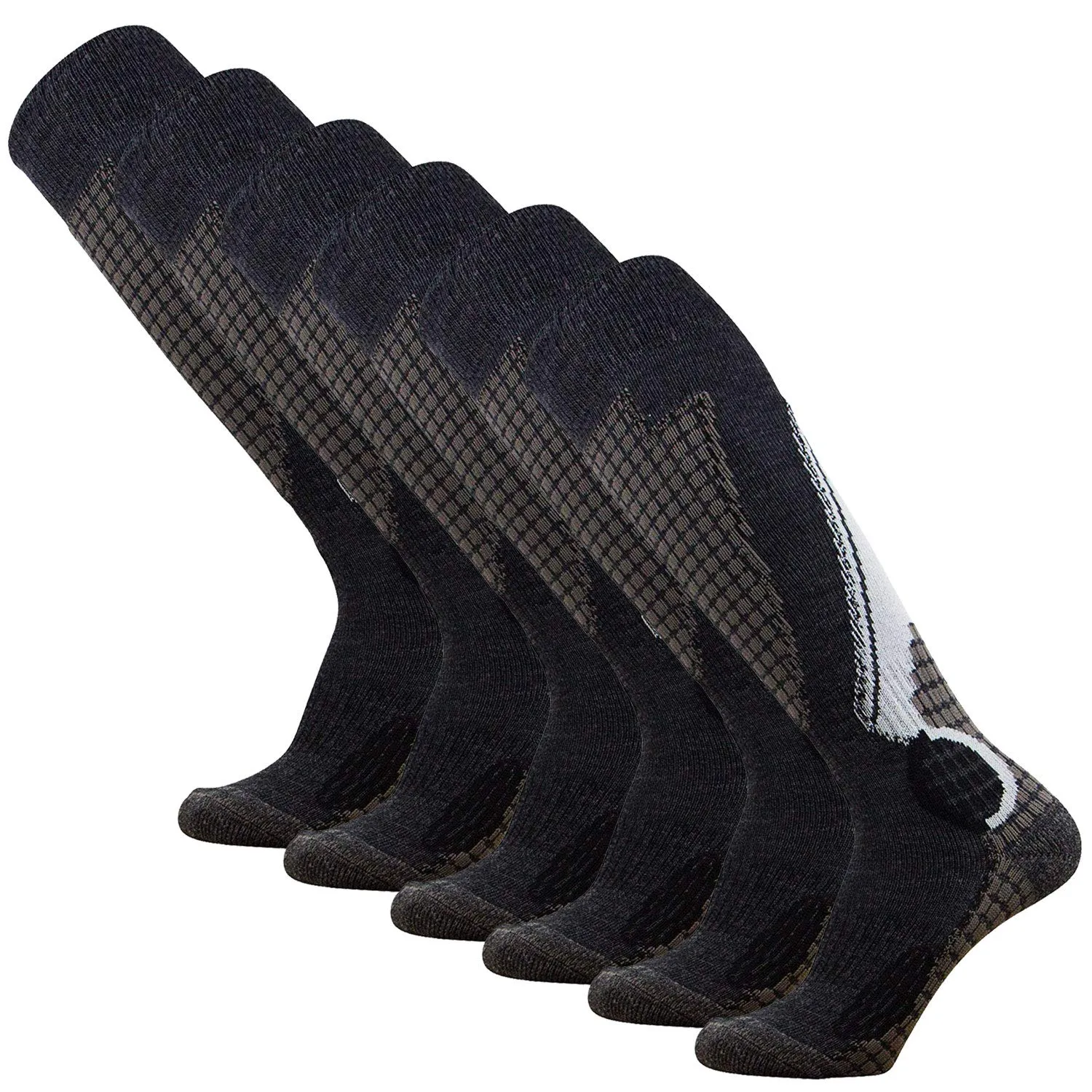 High Performance Wool Ski Socks