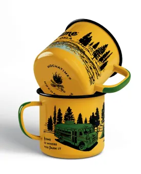 Hochatime 16oz Enamel Campfire Mug