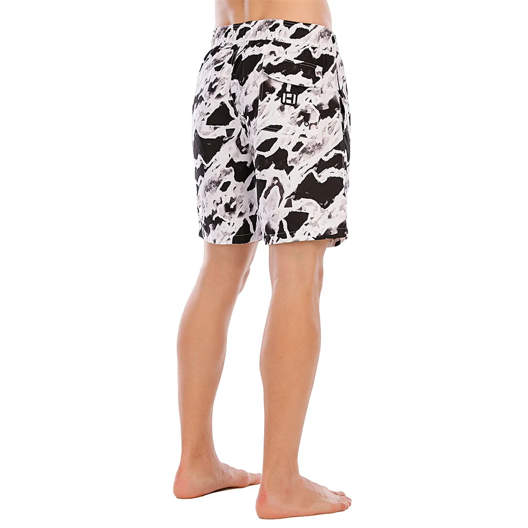 HUGE SPORTS Graphic UPF50  Mens Beach Board Shorts - Landscape