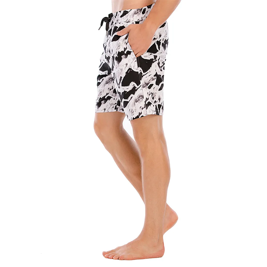 HUGE SPORTS Graphic UPF50  Mens Beach Board Shorts - Landscape