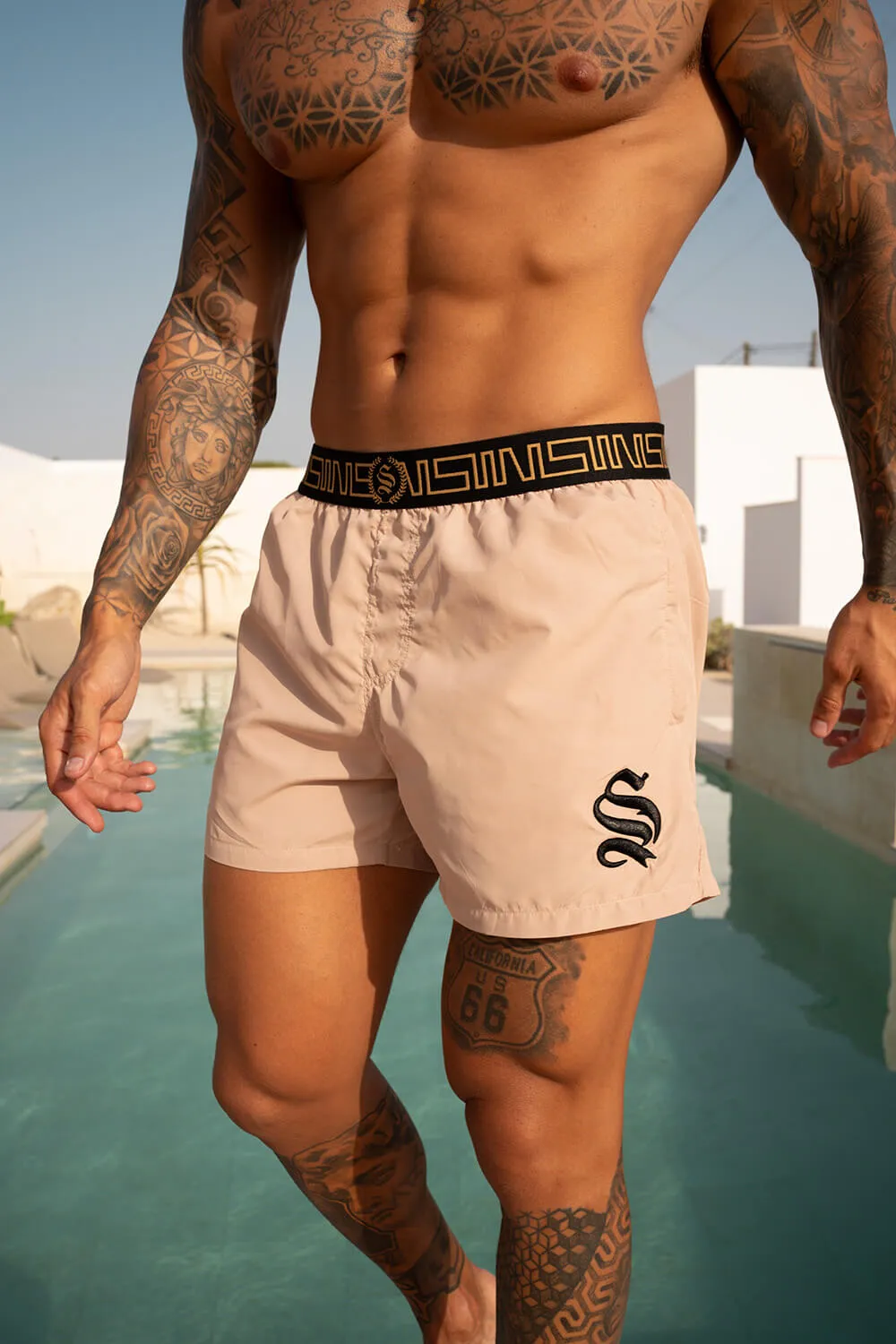 Icon Swim Shorts - Sand