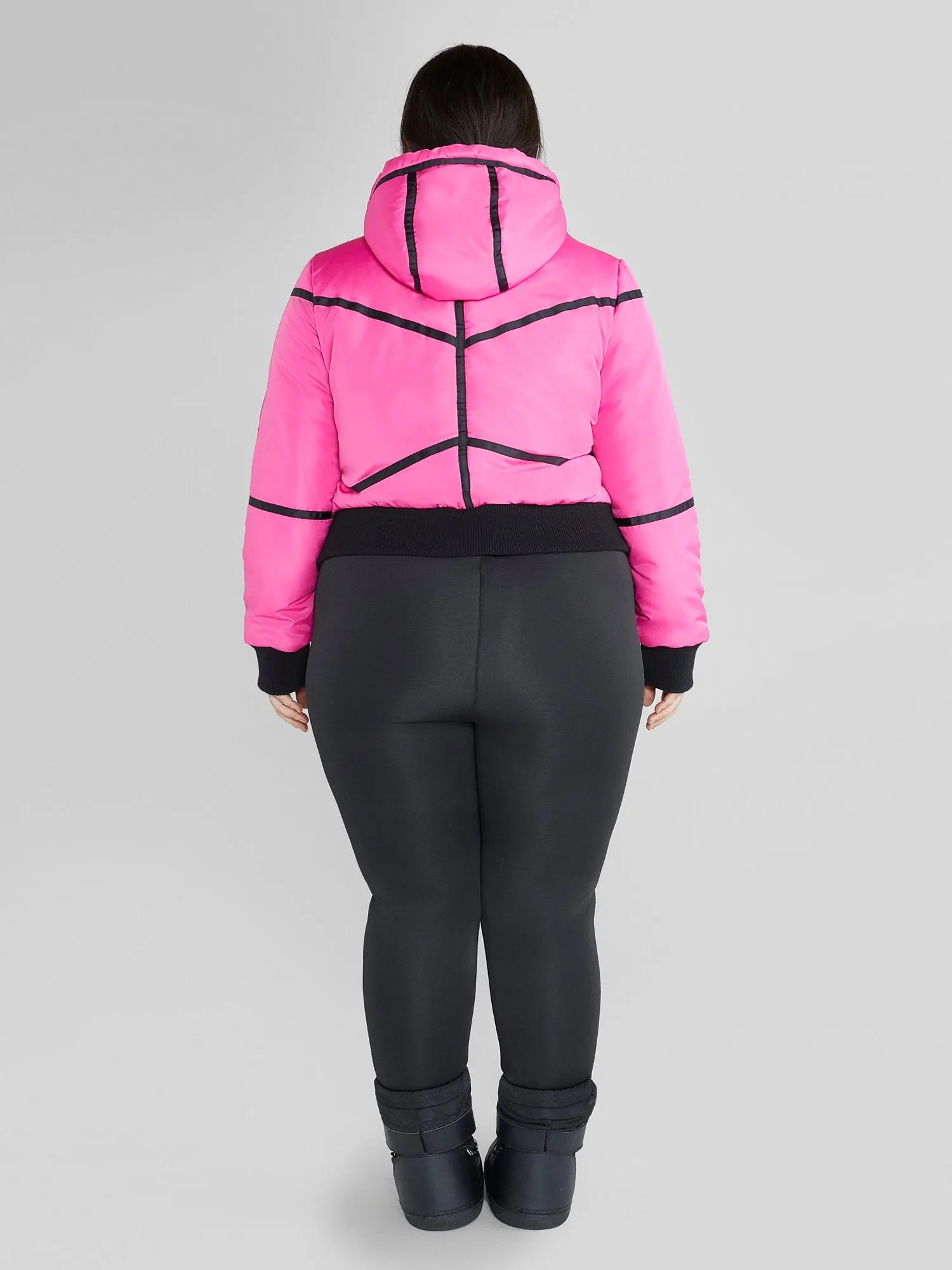 Janika Hooded Ski Puffer Coat