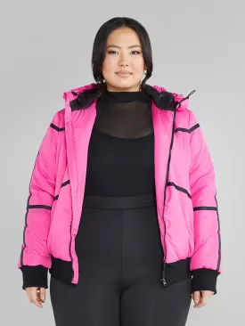 Janika Hooded Ski Puffer Coat